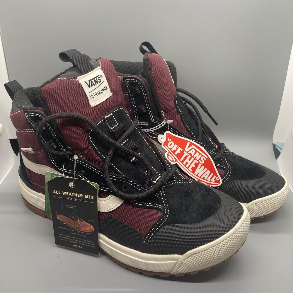 NWT Vans Unisex Ultrarange Exo Hi MTE Size 8.5 Men, 10 Women Winter All Weather